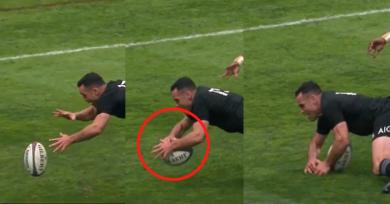 VIDÉO. All Blacks : Ryan Crotty a-t-il vraiment aplati pour son essai face aux Springboks ?