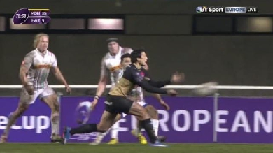 VIDÉO. François Trinh-Duc de retour avec une superbe passe décisive contre les Harlequins