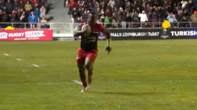 Vidéo. Champions Cup. Josua Tuisova offre le bonus offensif à Toulon pour son retour