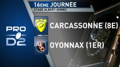 VIDEO. PROD2. Carcassonne l'emporte face à Oyonnax grâce à ... - Le Rugbynistère