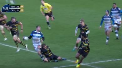 VIDÉO. CHAMPIONS CUP. Le Castres Olympique éliminé après sa défaite à Northampton (28-21)
