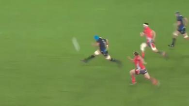 VIDÉO. Challenge Cup. Le sublime essai de 70m du 3e ligne Justin Tipuric avec les Ospreys