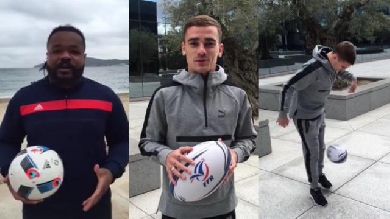 VIDEO. INSOLITE : Quand Mathieu Bastareaud lance un défi à Antoine Griezmann