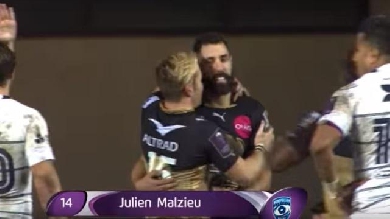RÉSUMÉ VIDÉO. Challenge Cup : Montpellier bat Cardiff avec le très bel essai de Julien Malzieu