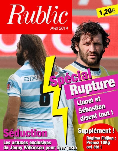 PEOPLE. Sébastien Chabal et Lionel Nallet mettent fin à leur relation