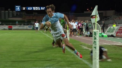 VIDEO. Pro D2 - Bayonne. Julien Jané passe la défense d'Albi en revue sur 60m