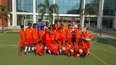 Le Rugby Slums Club Chennai continue d'aider les enfants des bidonvilles en Inde
