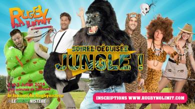 Le thème de la soirée déguisée du Rugby No Limit a été décidé : ce sera JUNGLE !