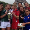 VIDEO. Les 12 capitaines posent dans la bonne humeur pour le coup d'envoi symbolique de la Coupe du monde de rugby féminin | Rugby VIDEO. Les 12 capitaines posent dans la bonne humeur pour le coup d'envoi symbolique de la Coupe du monde de rugby féminin