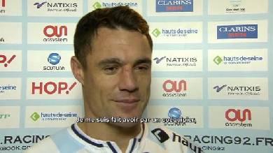 VIDEO. Top 14 - Racing 92 : Quand Bernard Le Roux gifle Dan Carter en plein match
