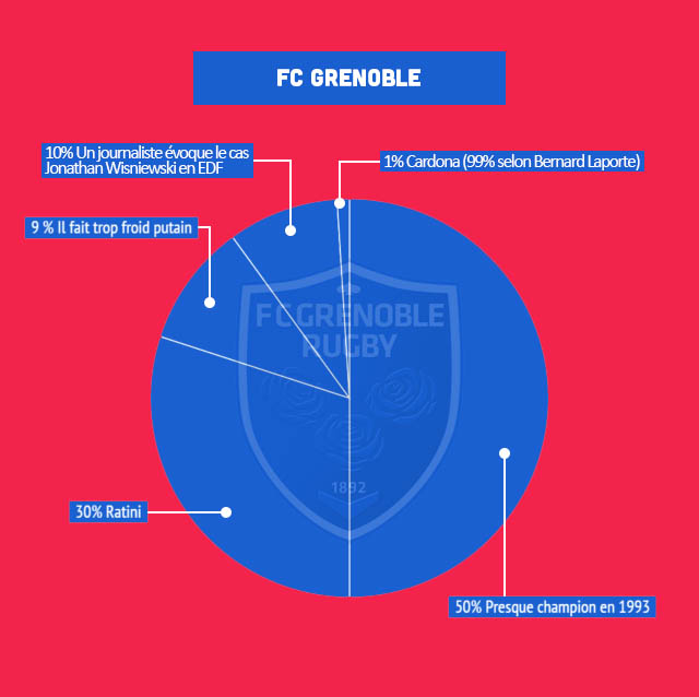 INFOGRAPHIE : les clubs du Top 14 déchiffrés de manière décalée