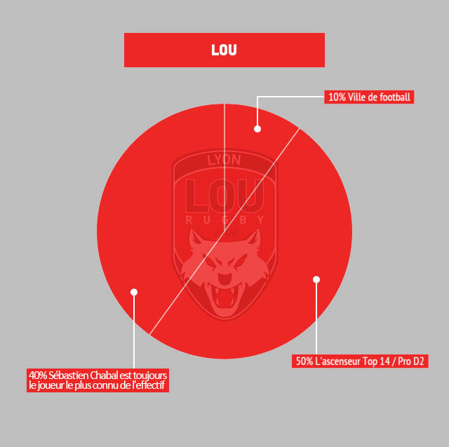 INFOGRAPHIE : les clubs du Top 14 déchiffrés de manière décalée