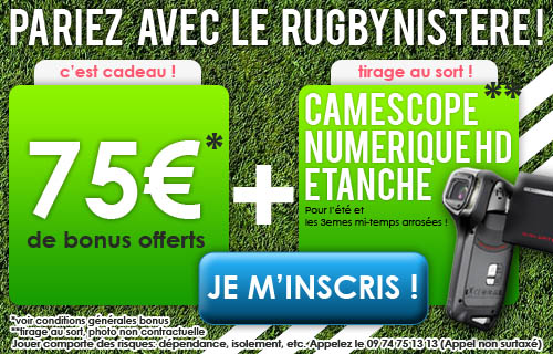 La plateforme de paris du Rugbynistère enfin livrée !