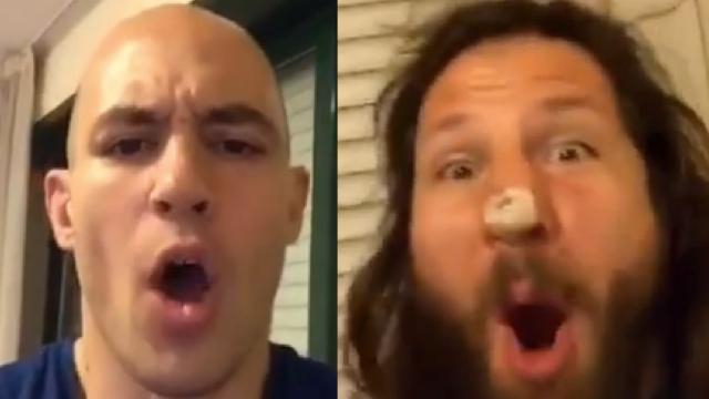 VIDÉO. AUTODÉRISION : Quand Sergio Parisse et Martin Castrogiovanni lâchent les chiens
