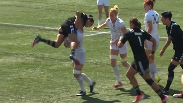 VIDEO. Langford 7s. Marlie Packer passe en mode déménageur face aux Néo-Zélandaises