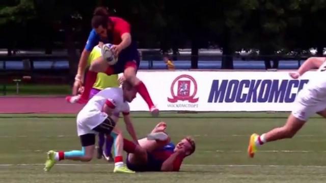 Rugby à 7. France 7 survole la concurrence lors de la première journée du Moscou Seven