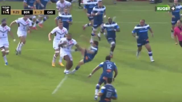 VIDÉO. Jefferson Poirot colle une percu de l'espace... et enchaîne avec une chistera