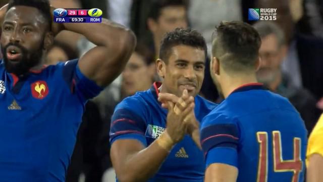 RESUME VIDEO. Coupe du monde. Le XV de France s'offre cinq essais face à la Roumanie