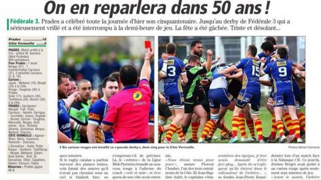 Bagarre entre Prades et la Côte vermeille : la fête gâchée.