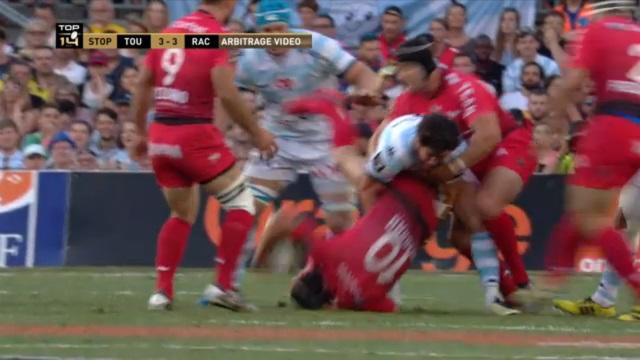 Finale Top 14 : les explications de Mathieu Raynal sur le carton rouge de Maxime Machenaud