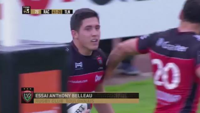 RCT : Anthony Belleau a enfin pu jouer.