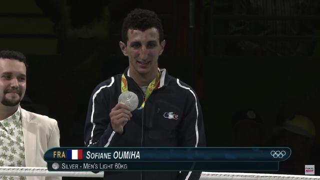 En août dernier, Sofiane Oumiha décrochait l'argent aux JO