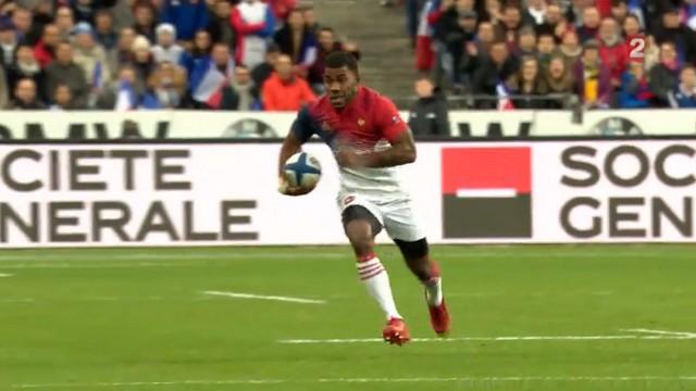 Noa Nakaitaci a brillé contre les Wallabies.