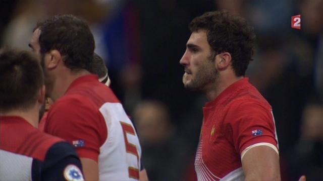 Charles Ollivon avec le XV de France.