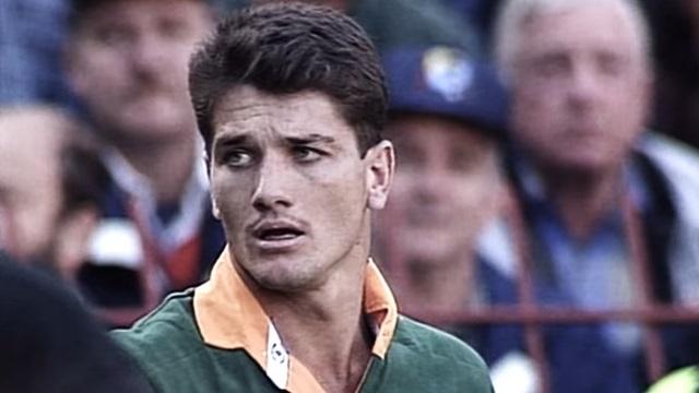 Joost Van der Westhuizen sous le maillot des Springboks