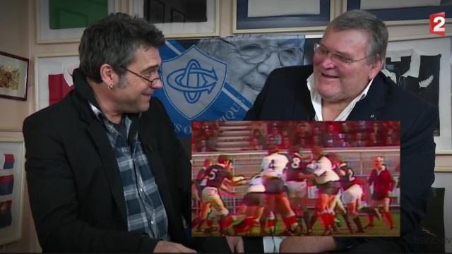 La Guille et Gérard Cholley, de retour en 1977.