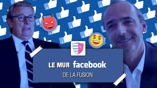 Le mur Facebook spécial fusion Racing 92 / Stade Français, épisode 1