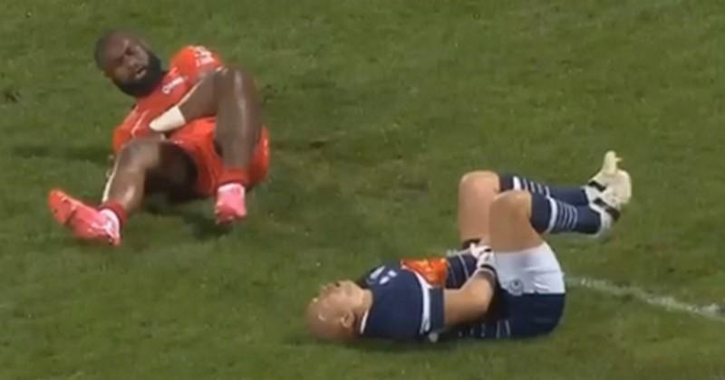 VIDEO. Top 14 - Semi Radradra couche Ricky Januarie d'une manière pas très fair-play