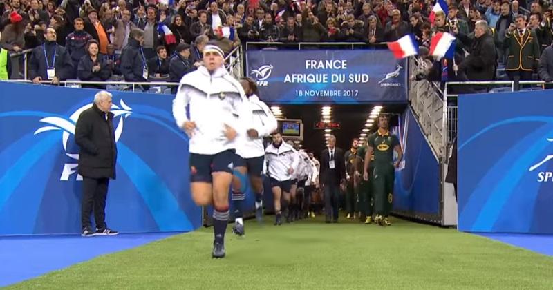 Guilhem Guirado, capitaine du XV de France face au Japon.