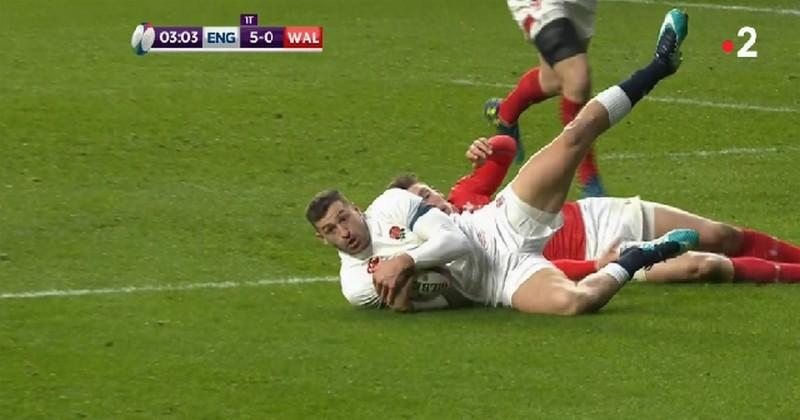 6 Nations - Jonny May a marqué les deux essais de l'Angleterre face aux Gallois.