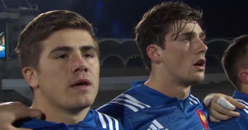 Le groupe de France U20 face à l'Italie. Crédit photo : Instagram killian_geraci