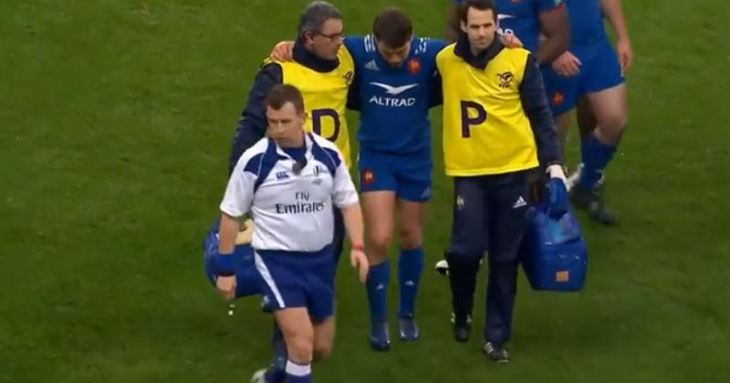 Antoine Dupont sorti sur protocole commotion.