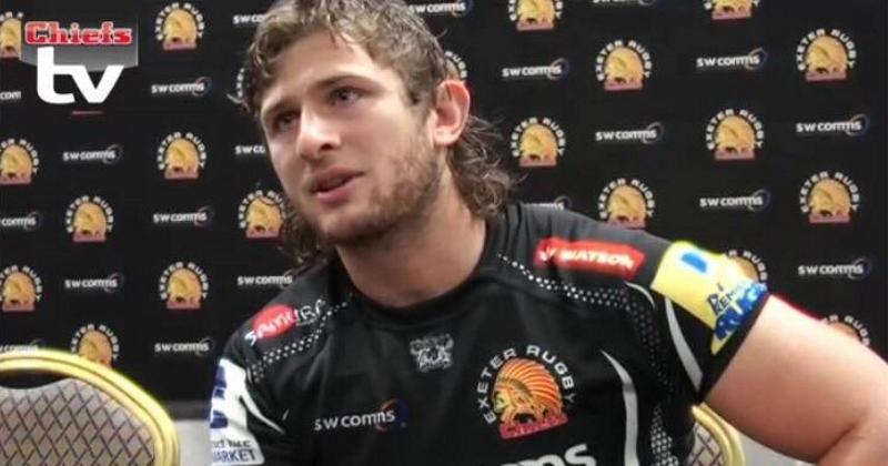 Alec Hepburn la pépite d'Exeter et d'Eddie Jones.