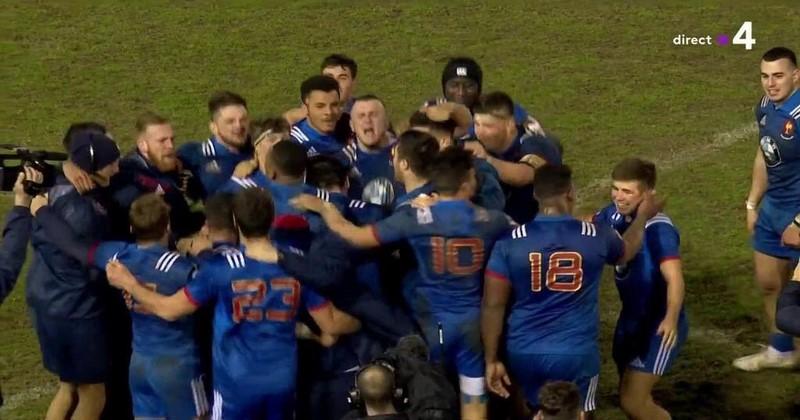 Les Bleuets battent le Pays de Galles 24-3 et s'offrent le Tournoi.