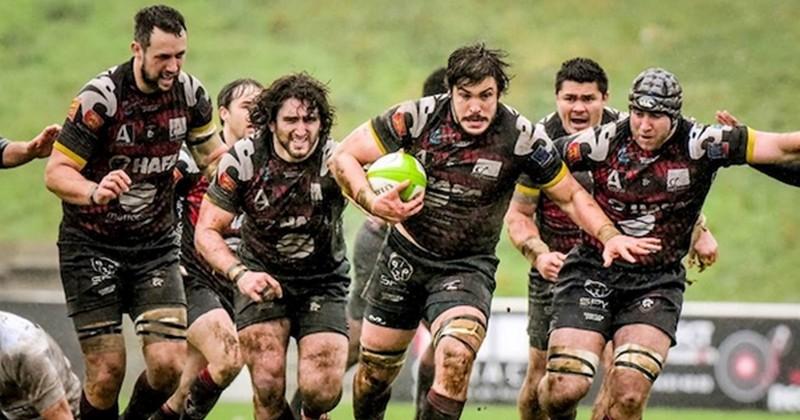 Fédérale 1 - Le capitaine Jorick Dastugue mène la charge. Crédit photo : André Roques