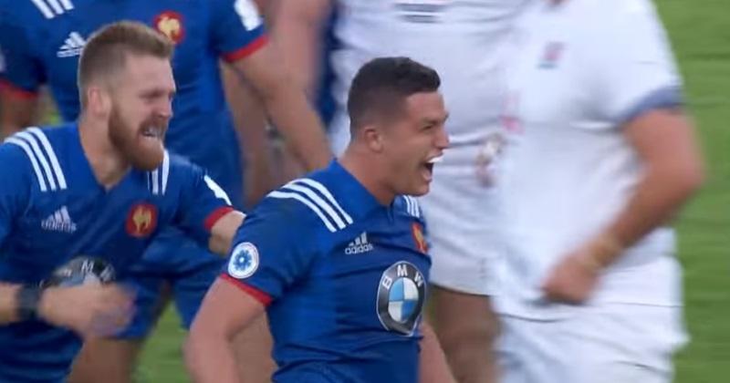 France U20 : Adrien Seguret inscrit l'essai de la délivrance.