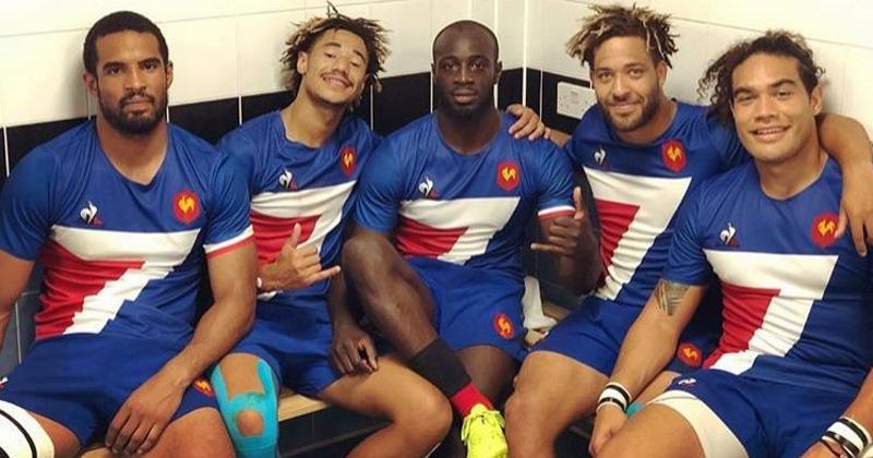 France 7 Développement avec les nouveaux maillots tricolores. Crédit photo : ezekiel2.0