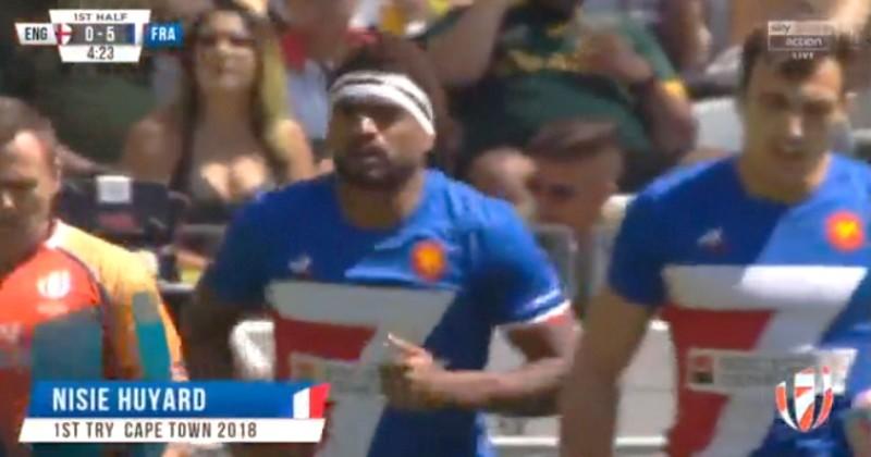 Nisié Huyard a été en vue avec France 7 au Cap.