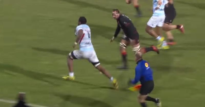 Racing 92 : l'essai de grande classe face au LOU sur un ballon de récupération [Vidéo]