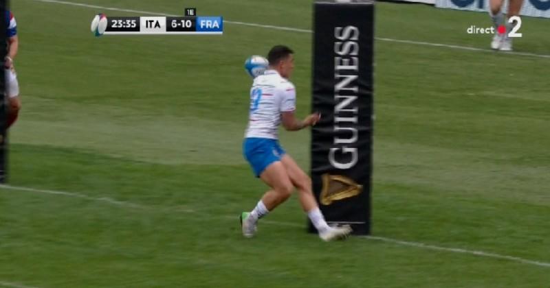 6 Nations - Marco Zanon a été trompé par le rebond face au XV de France.