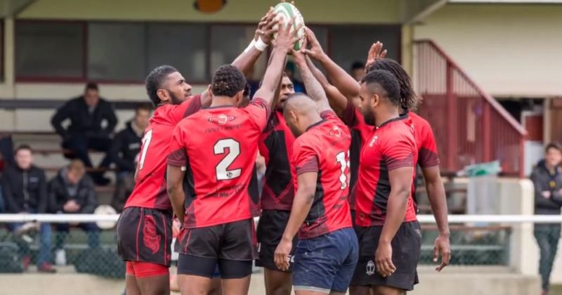 Les Fidjiens de Yamacia Rugby étaient de retour sur le Centrale ! Crédit photo : Pics.