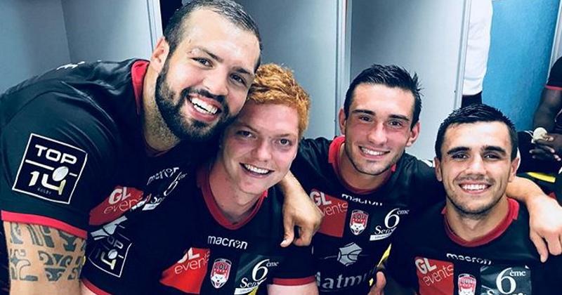 Le LOU a formé des jeunes prometteurs, et compte sur eux pour les demi-finales. Crédit photo : Instagram @b_couilloud