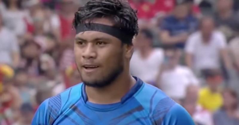 Belgium Tuatagaloa avec les Samoa.