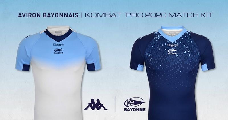 Les nouveaux maillots de Bayonne ont été dévoilés. Crédit photo : Kappa