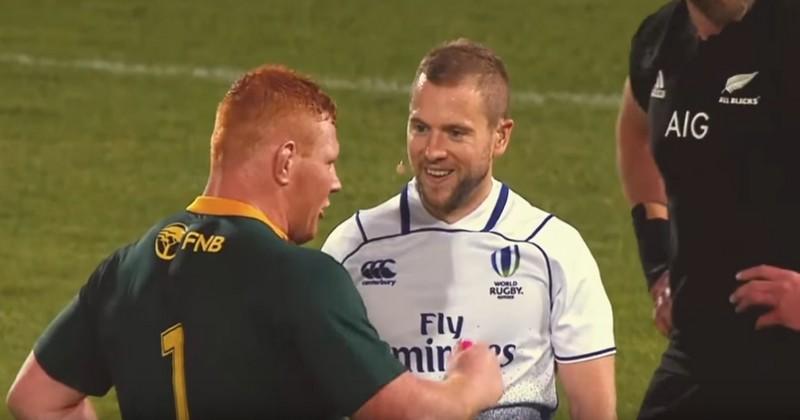 Angus Gardner va officier lors du premier match du XV de France au Mondial.