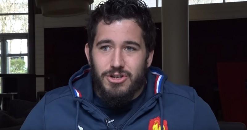 Etienne Falgoux a découvert le XV de France cet hiver.